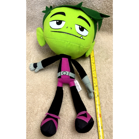 Teen Titans Go! Beast Boy 14” Plush Toy DC Comics - Picture 5 of 8